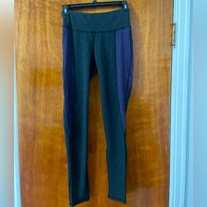 Grey & Purple Leggings